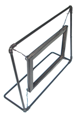 Portaretrato Metalico Rustico Artesanal (10x15)