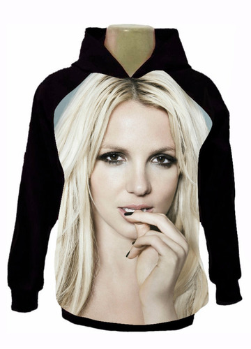 Casaco Raglan Moleton Moletom Pop Britney Spears Md08