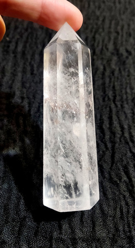 Puntas De Cuarzo Cristal Transparente 9 - 10 Cms Hexagonal