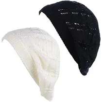 Comprar Gorros Sombreros Y Boinas De Punto Blanco Talla Única