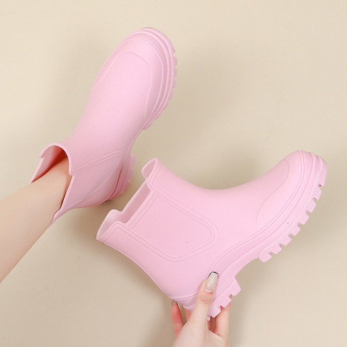 Botas De Chuva Tpe Femininas Antiderrapantes