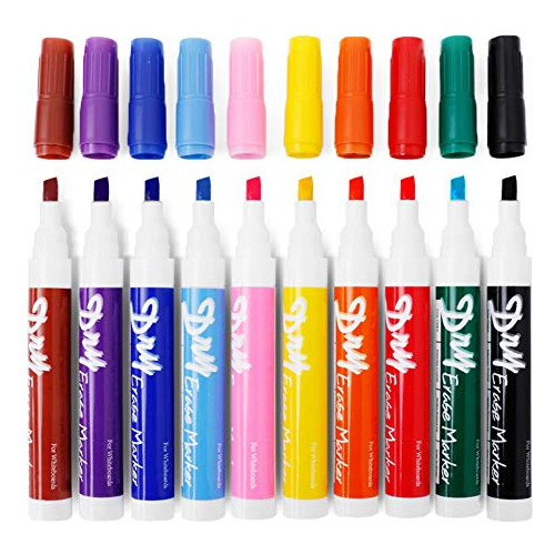 Dry Erase Markers Low Odor Chisel Tip Whiteboard Marker...