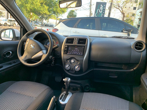 Imagem 6 de 15 de Nissan March Sv 1.6 16v Flexstart 5p Aut. 2020 Branco 20...
