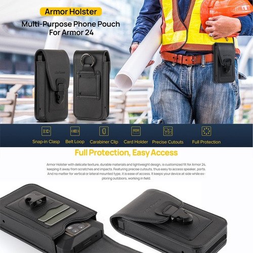B Funda De Cintura Multiusos Para Teléfono Ulefone Armor