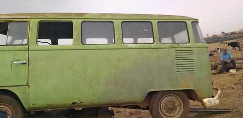 Vw Kombi Com Motor 1500cc P/ Restaurar Exportaçao