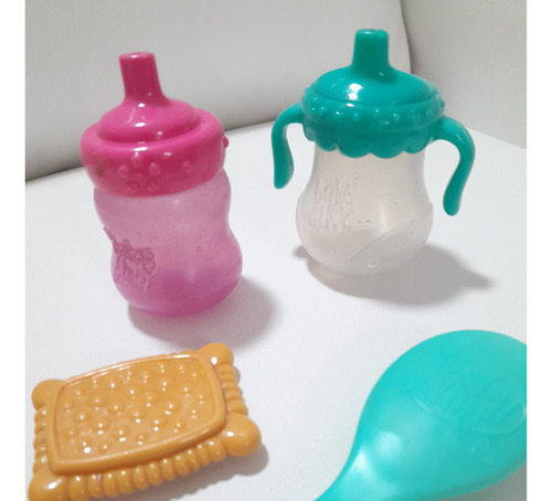 Acessórios De Boneca - Mamadeira E Acessórios - Baby Alive - (Usado)
