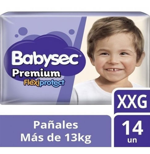 Babysec premium  pañales sin género XG