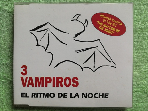 Eam Cd Maxi Single 3 Vampiros El Ritmo De La Noche 1995 Zyx 