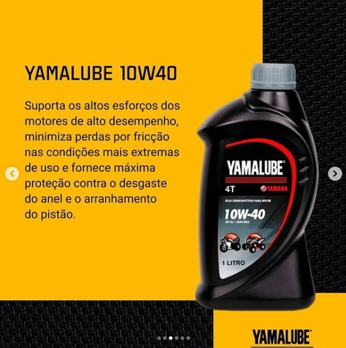 Troca Oleo E Filtro Yamaha Yzf R3 Yamalube 10w40 2 Lts