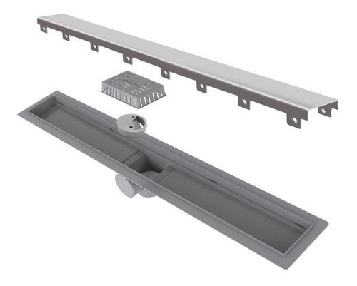 Linear Elleve - Ralo Linear Smart Tampa Inox 60cm