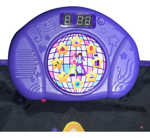 Tapete De Baile Electrónico Bluetooth Con Luces 6 Modos