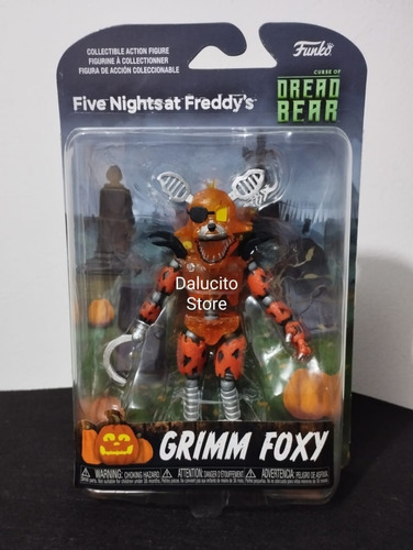 Five Nights At Freddys Grimm Foxy Dread Bear Figura Funko