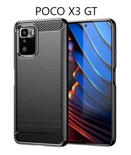 Funda Antigolpe Tpu Carbono Para Xiaomi Poco X3 Gt M4 Pro