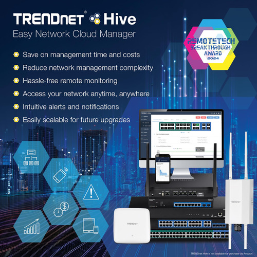 Switch Poe+ Smart Web Gigabit De 20 Puertos Trendnet,