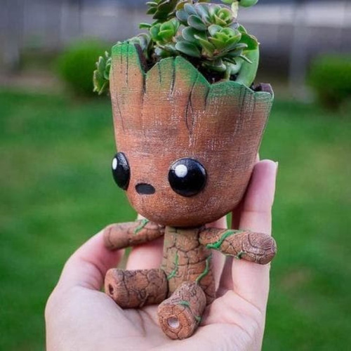 Maceta Groot  - Archivo Stl Para Impresion 3d Jun 21