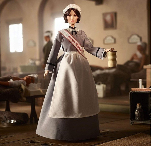 Imagem 5 de 11 de Barbie Série Mulheres Inspiradora Florence Nightingale Ms Sj