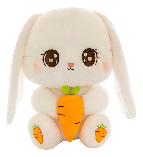 Conejo De Peluche Tipo Zanahoria Kawaii De Pascua, 40 Cm