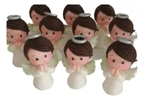 Comprar Souvenir Angelitos Bautismo Comunion Porcelana Fria X 10