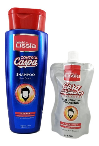 Kit Shampo Control Caspa+cera Moldeadora - mL a $91