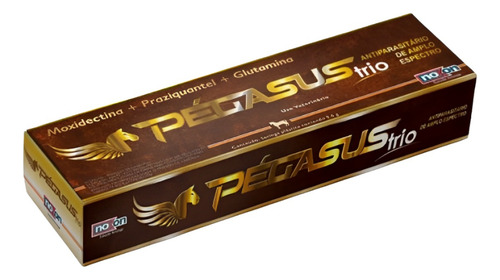 Kit 2 Uni - Pégasus Trio 9,6g Pasta Antiparasitária Noxon