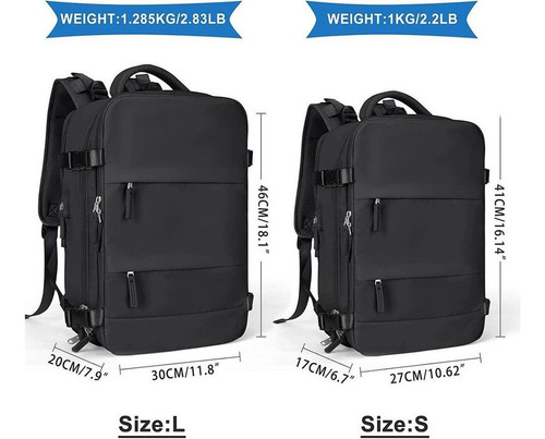 Mochila Multifuncional Antirrobo Mochila De Viaje Grande