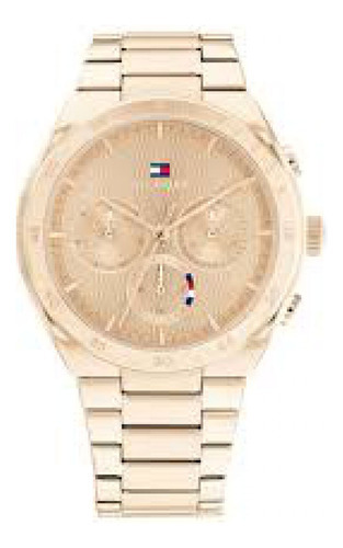 Relógio feminino Tommy Hilfiger Carrie 1782577 em ouro rosa