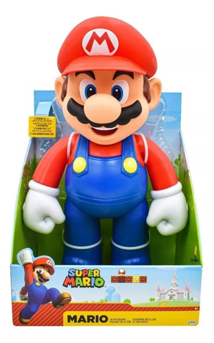 Super Mario Bros Figura Enorme 50 Cm Coleccion Nintendo