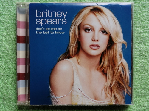 Eam Cd Single Britney Spears Don't Let Me B The Last Japones