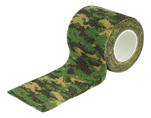 Camo Tape Tatico Fita Adesiva Camuflagem Nautika Verde