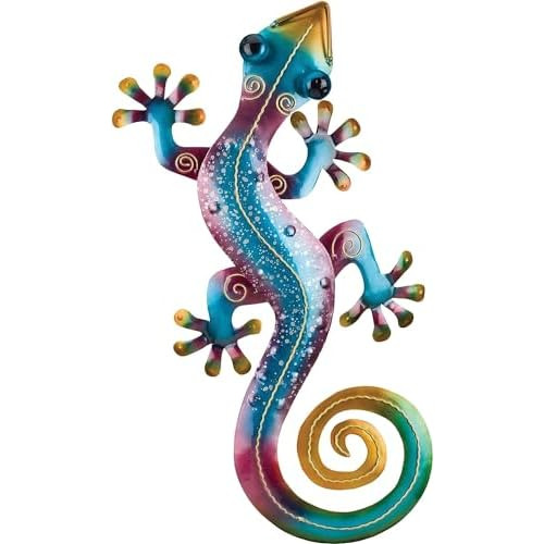 Decoración De Pared De Gecko, 19 , Arcoíris Morado