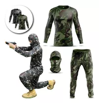 Roupa Camuflada Ghillie Sniper 3d ( Calça + Jaqueta) Gg E Xg