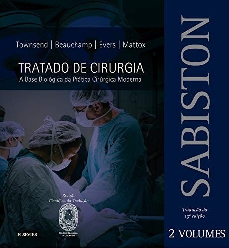 Livro - Sabiston - Tratado De Cirurgia (novo No Plástico)