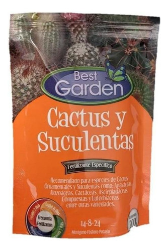 Best Garden Fertilizante Específico Cactus 200 G