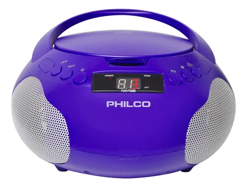 comprar Reproductor De Cd Philco Radio Am-fm, Purpura