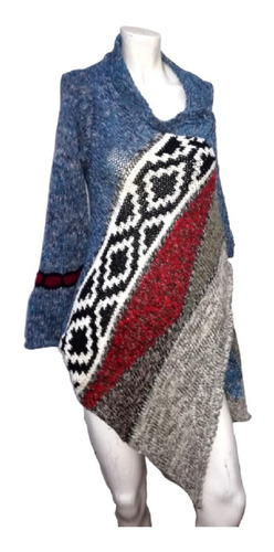  Cardigan Mujer Tejido Saco Tapado Artesanal Tapado Awa