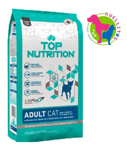 Top Nutrition Adult Gato X 2 Kg- E/g Zona Oeste Huellitas