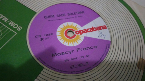 Lp Ep Compacto Moacyr Franco Mau Mau