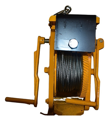 Malacate Manual Para Hamacas De 500kg Con 50m De Cable