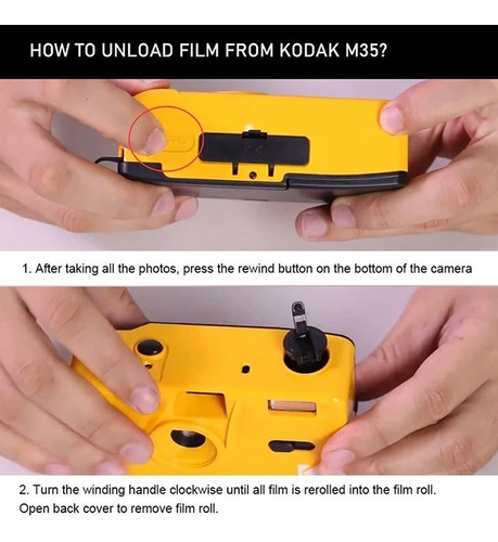 Película Rosa De La Cámara 135 De Kodak M35 Con La Máquina R