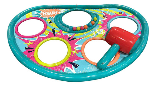 Banzai Whopper Bopper - Alfombra Inflable De Juego Flotante.