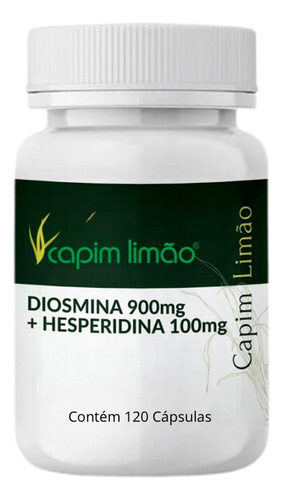 Diosmina 900mg + Hesperidina 100mg 120 Capsulas