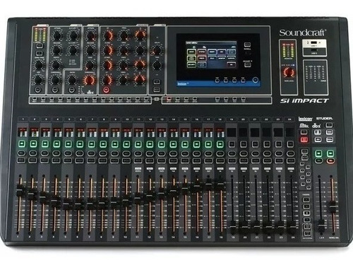 Mesa De Som Digital Soundcraft Si Impact 32 Canais Original!