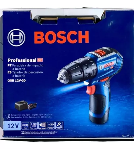 Atornillador Eléctrico a Batería BOSCH GSB 12V-30