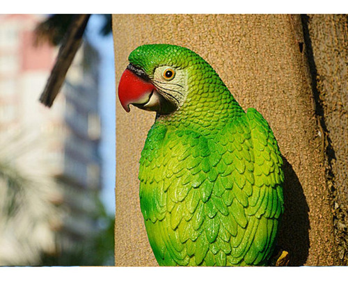 2x Adorno Colgante De Animal De Pájaro De Resina 38cm