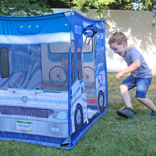 Para Niños Tipo Camper Melissa & Doug 120x78x100 Cms Color Azul