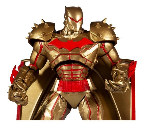 Imagen 2 de 3 de Hellbat Suit Gold Version Dc Multiverse Mcfarlane Toys