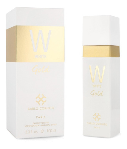 Perfume Carlo Corinto White Gold Edt 100ml Dama