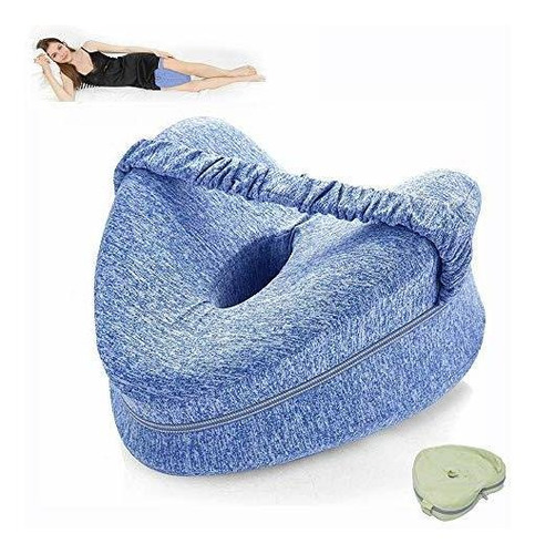 Knee Pillow For Side Sleepers , Memory Foam Leg