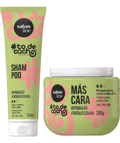 Kit Reparacao Fortalecedora Shampoo 250ml + Mascara 300gr