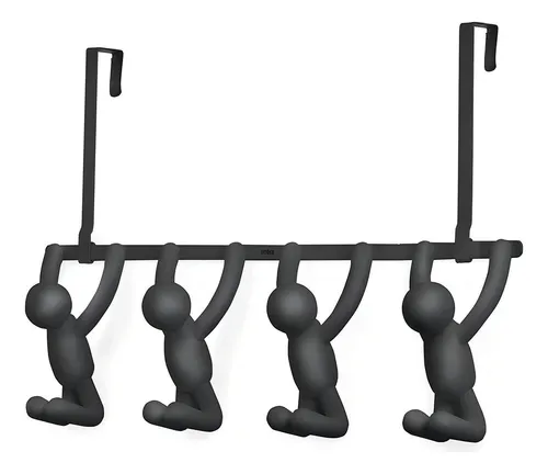 Buddy - Estante para puerta/pared (4 ganchos) Umbra